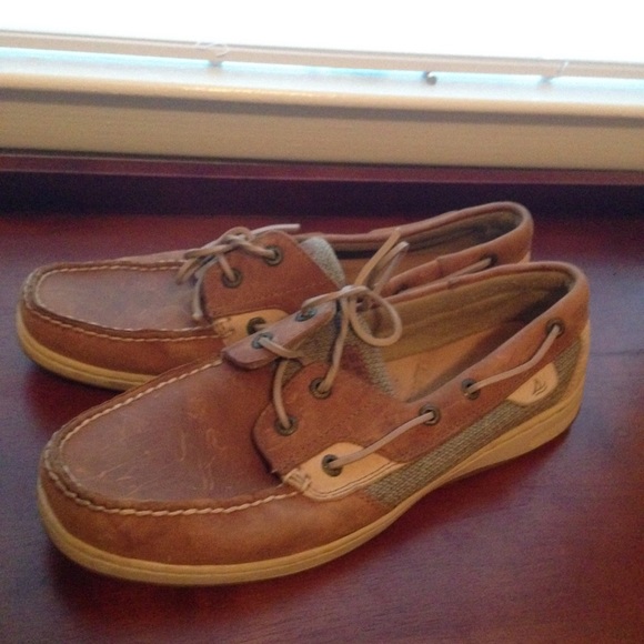 Brown Sperry boat shoes size 11 - Picture 4 of 6